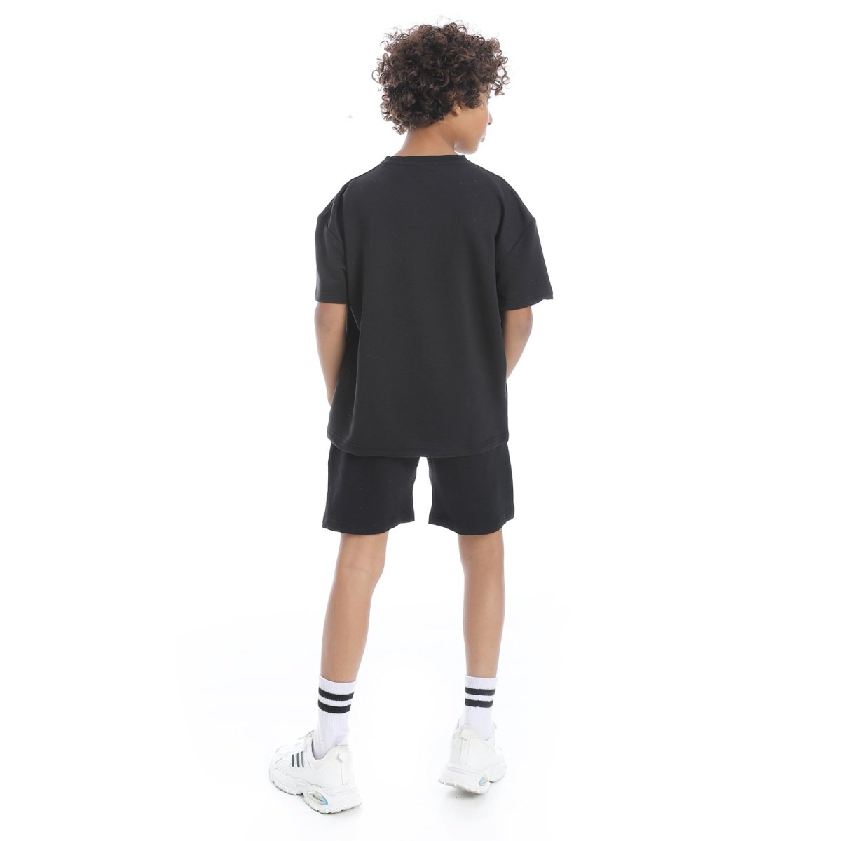 Set Pajamas Kids Summer Printed Unique From Front Unisex