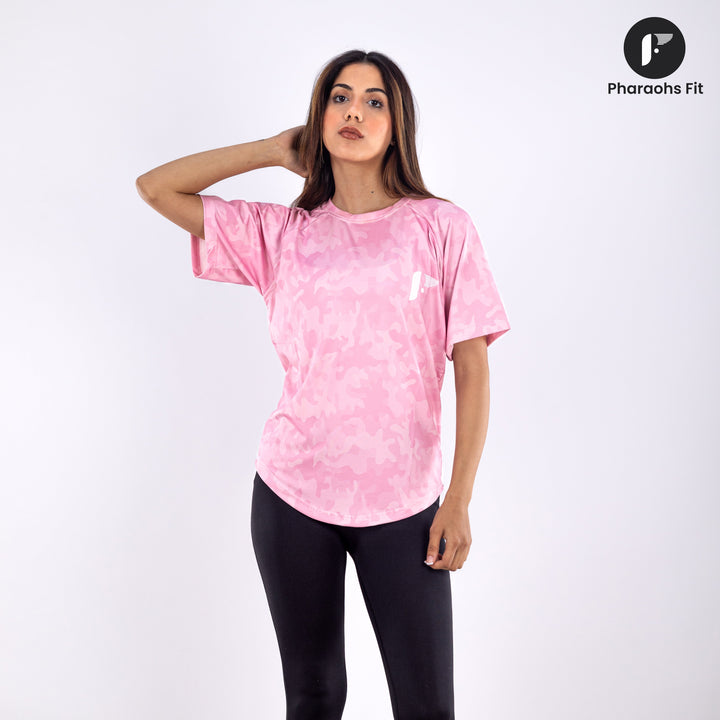 Short sleeve - Pink Camo