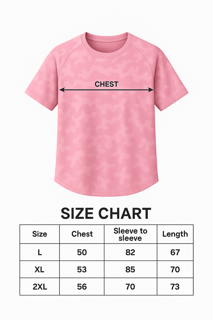 Short sleeve - Pink Camo