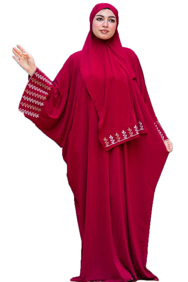 إسدال تطريز اكمام