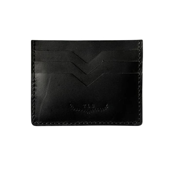 TLS V-Cut Cardholder 'Leather Black'