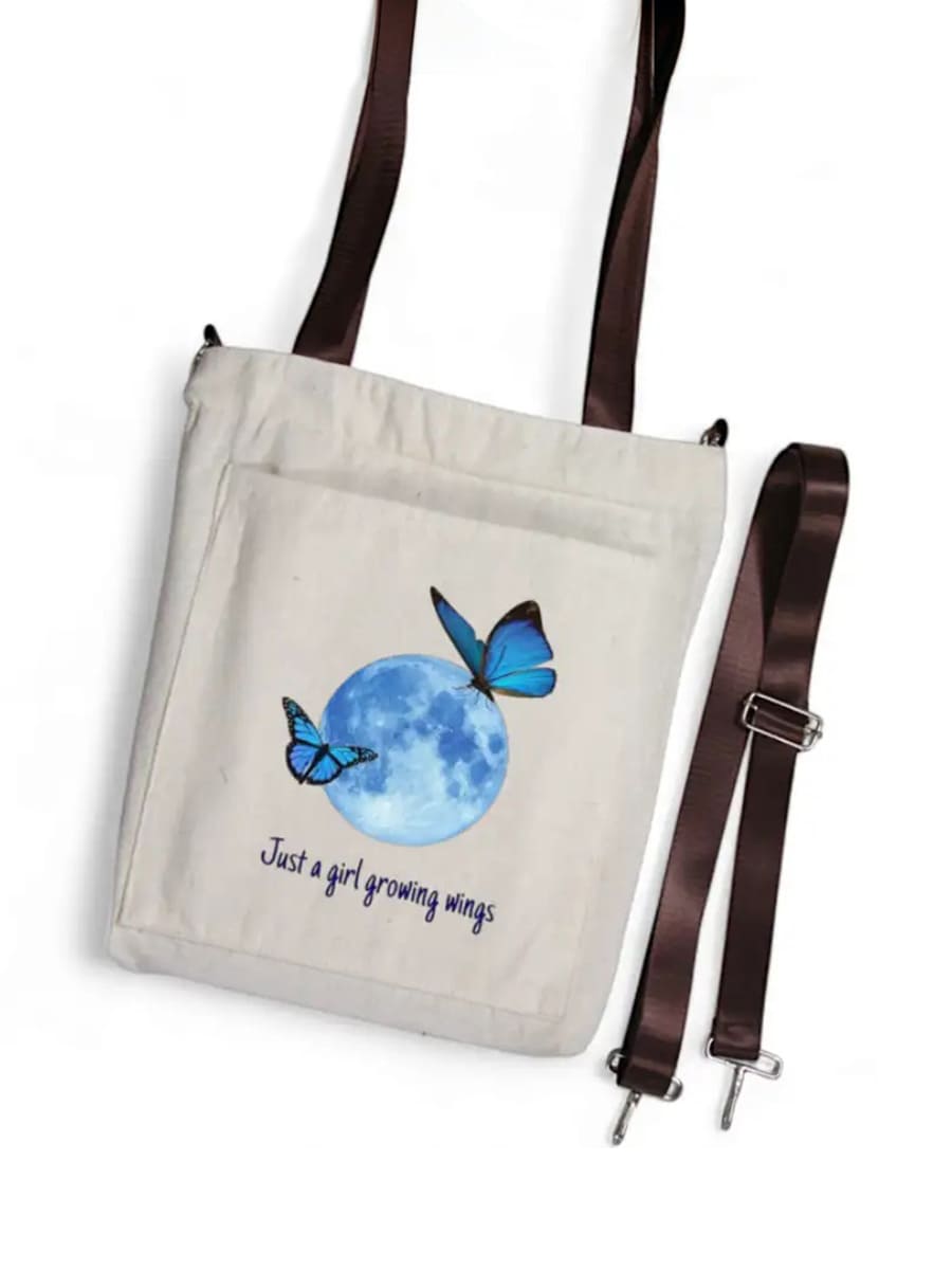 Bag Crossbody Baby In White With Bag Makeup