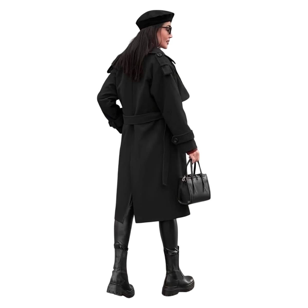 Women's wool coat in multiple colors for a sophisticated winter look