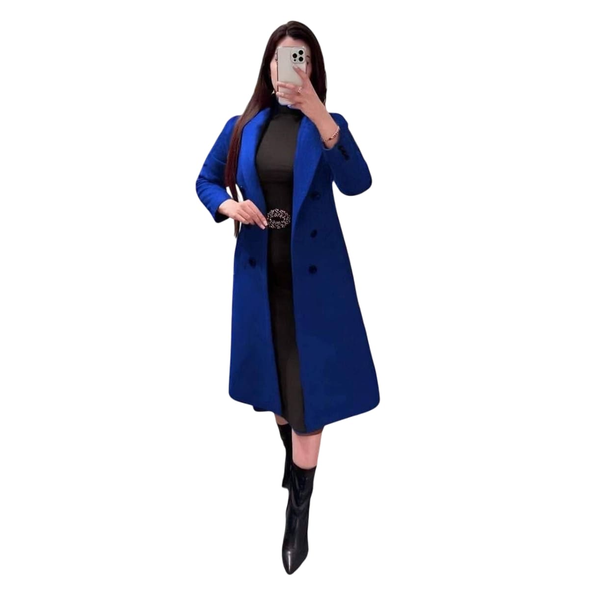 Coat Tweed Women's Elegant Colors Multi Luxury Special
