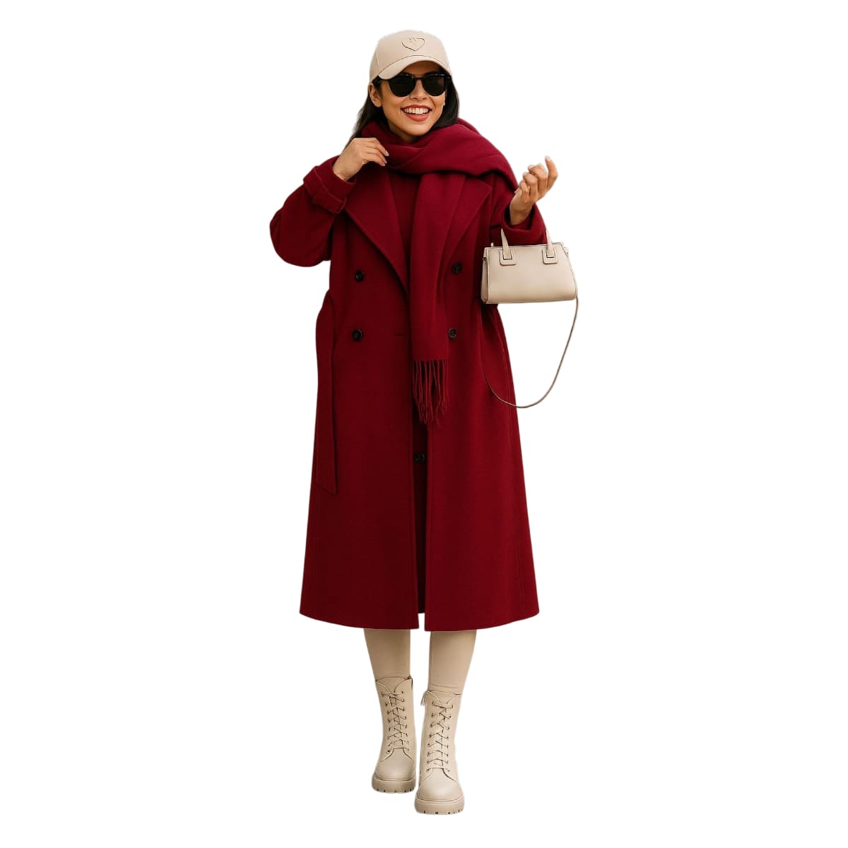 Coat Tweed Women's Colors Multi For Look Winter Luxury