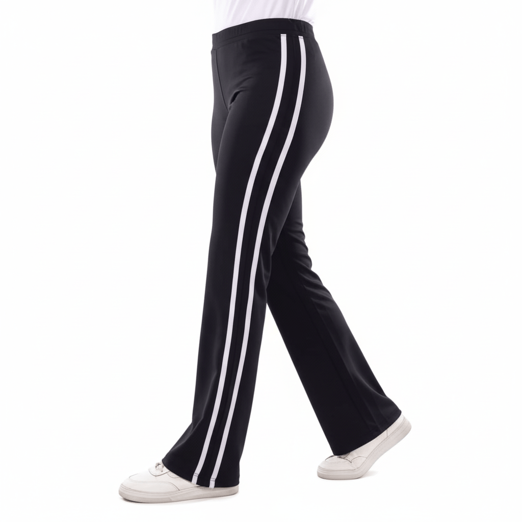 Legging Sport Women's Black In White