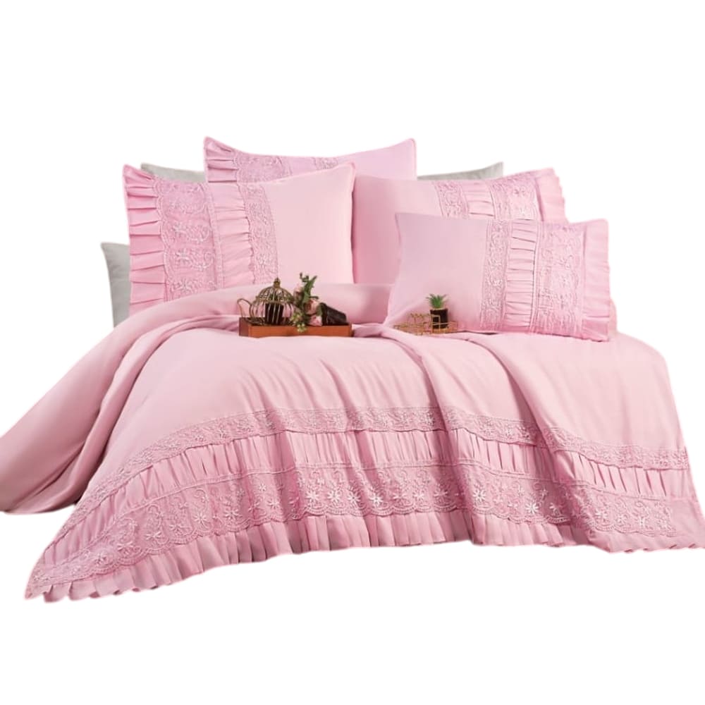 Set Sheet Bed 4 Pieces Pink