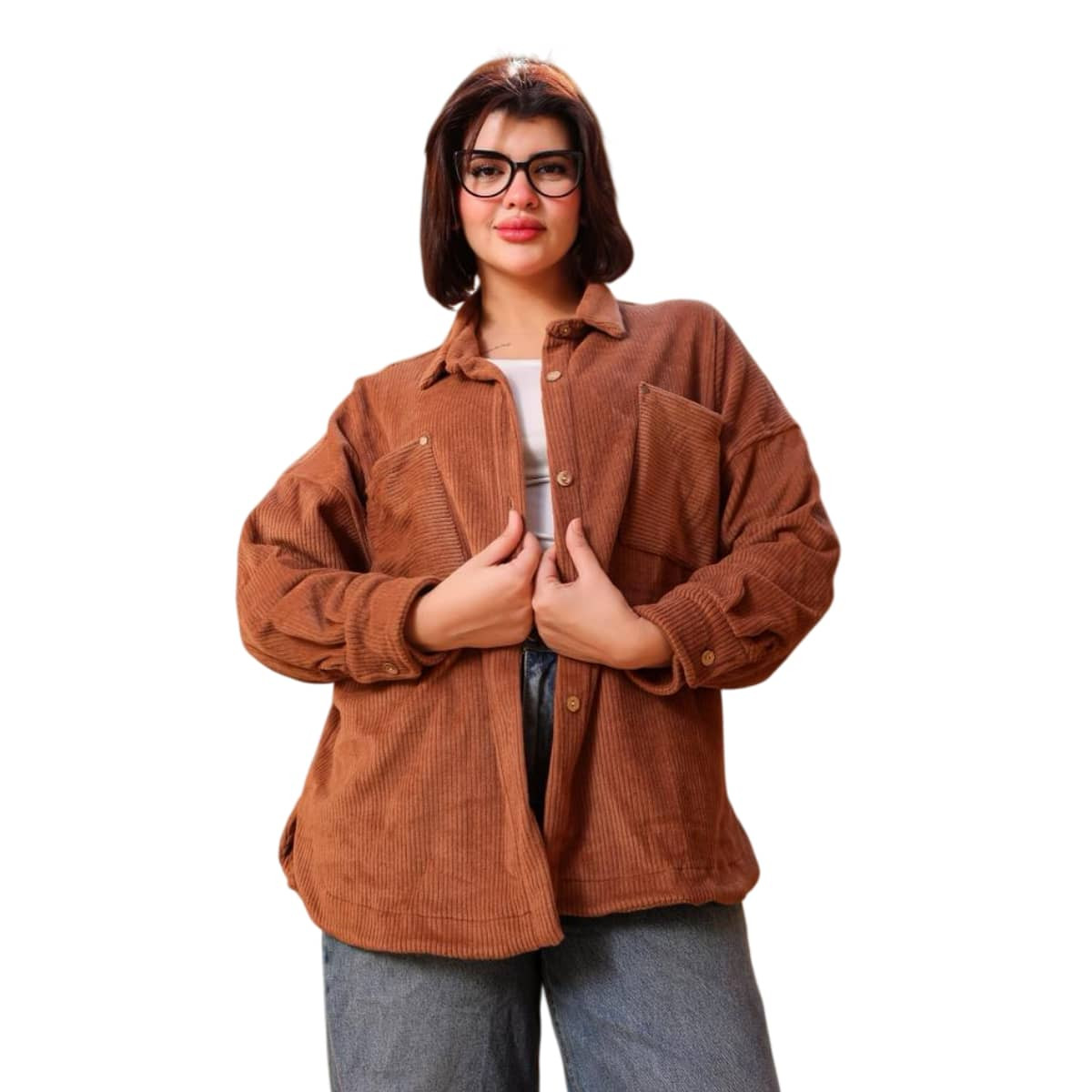Shirt Velvet Women's Wide Warm