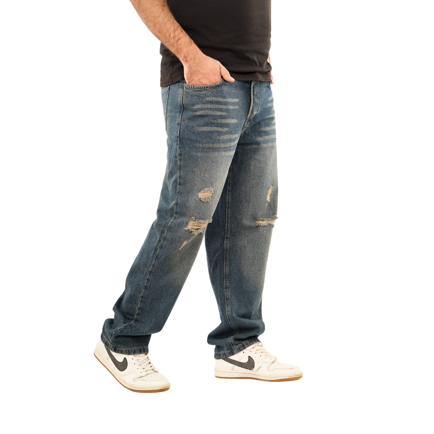 Jeans Men's Casual With Design Elegant