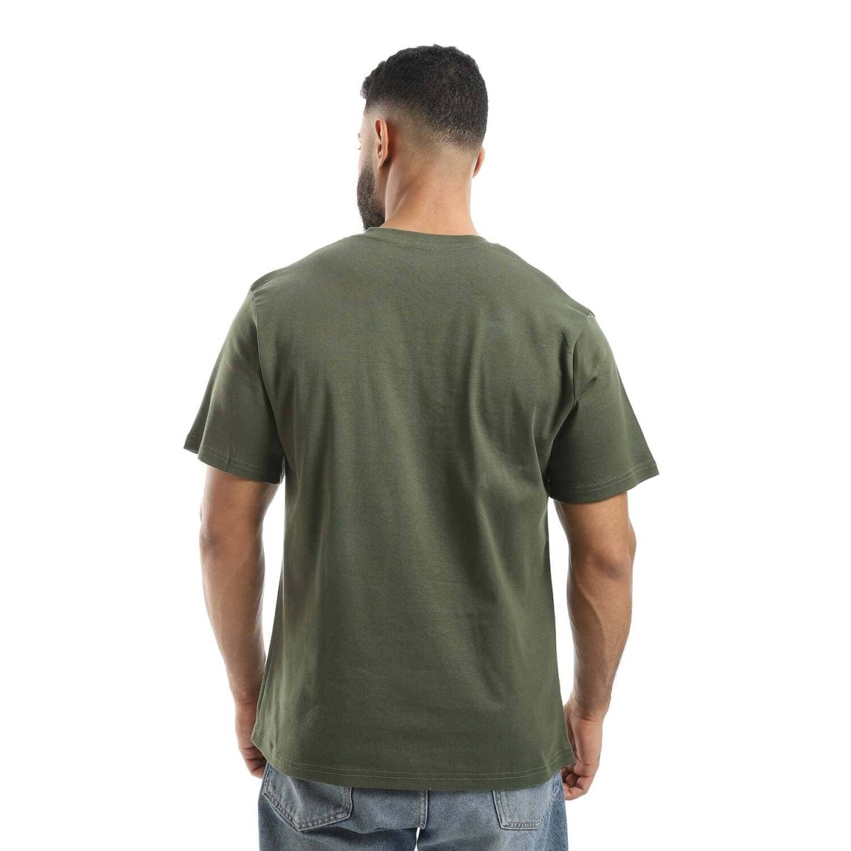 T-Shirt Men's Plain With Sleeves On V