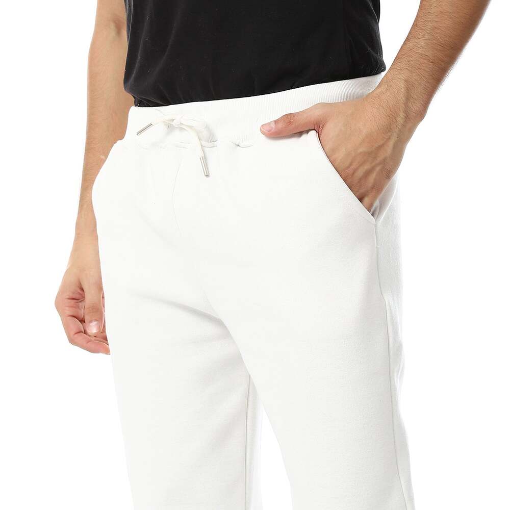 Pants Sport Comfortable Plain Waist Elastic