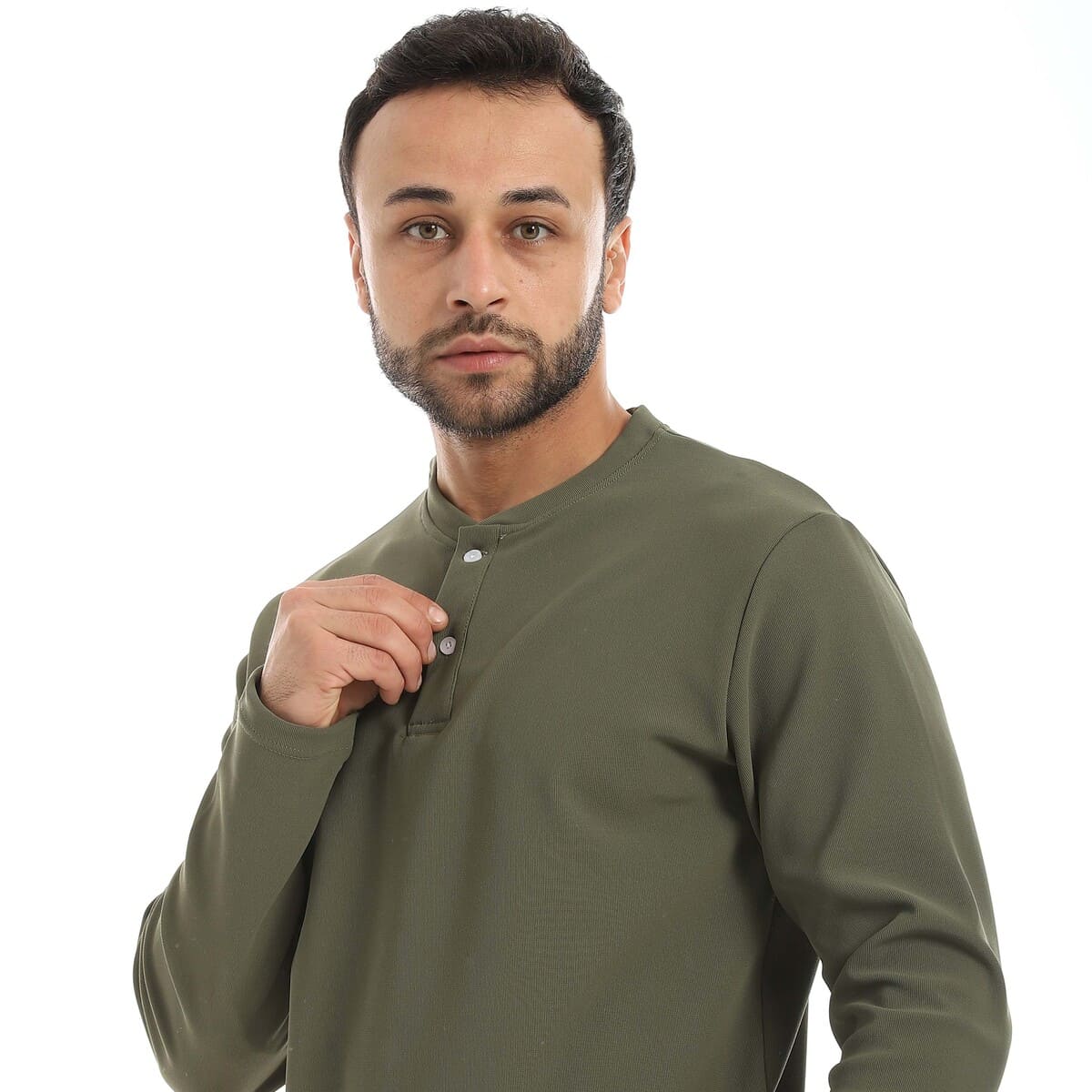 Sweatshirt Shirt Kady Panda Buttons For Men