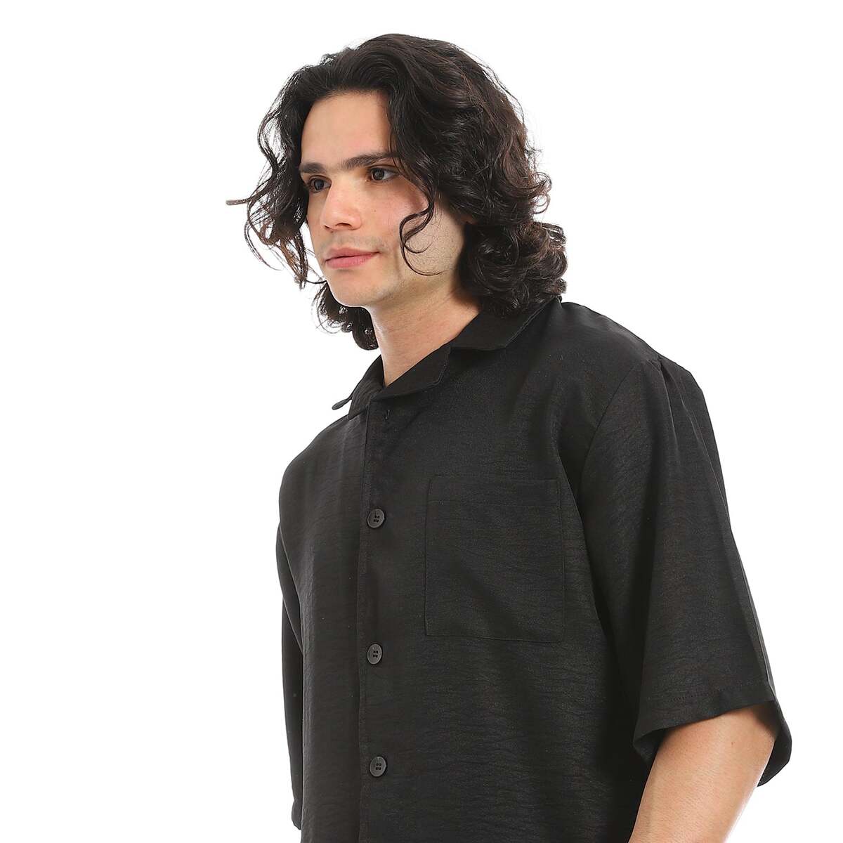 Set Shirt Pants From Linen Collar Folded