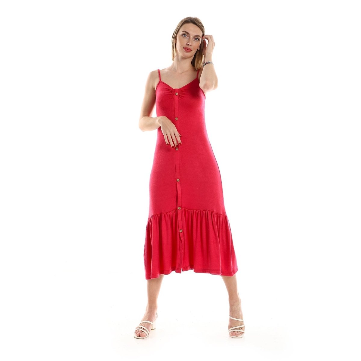 Dress Casual Women's Woven With Sleeves Short Buttons