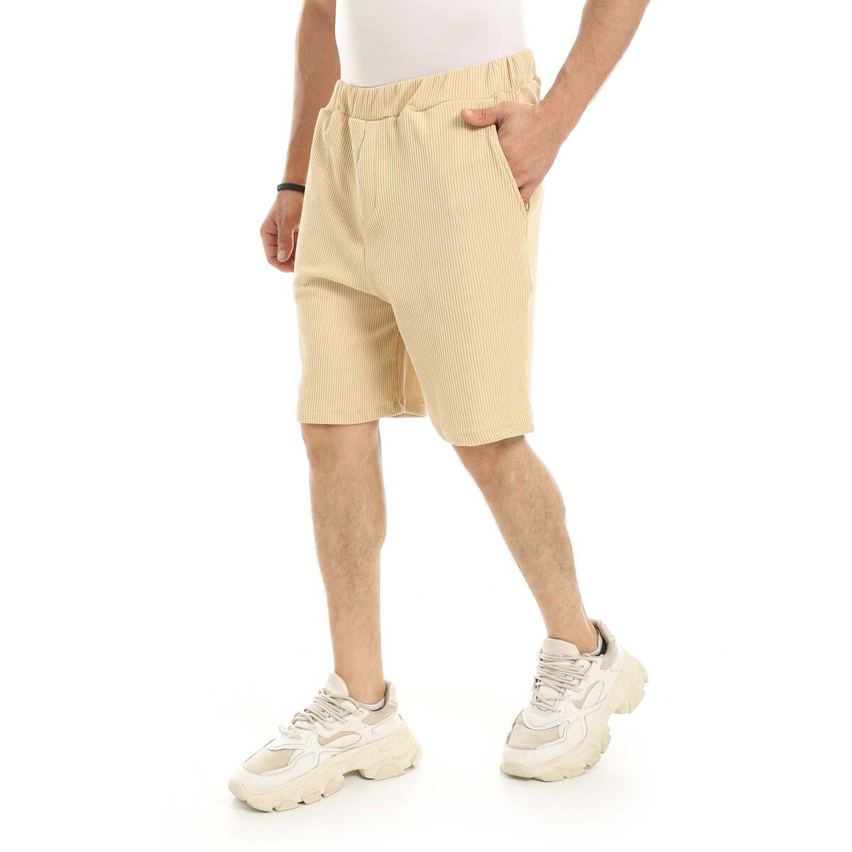 Shorts Summer Milton For Men Fabric Cotton Polyester