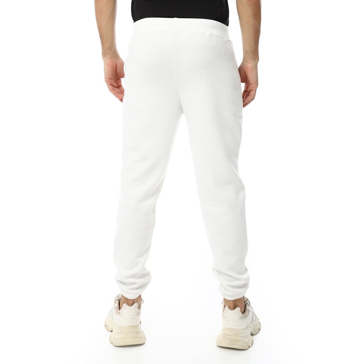 Pants Sport Comfortable Plain Waist Elastic