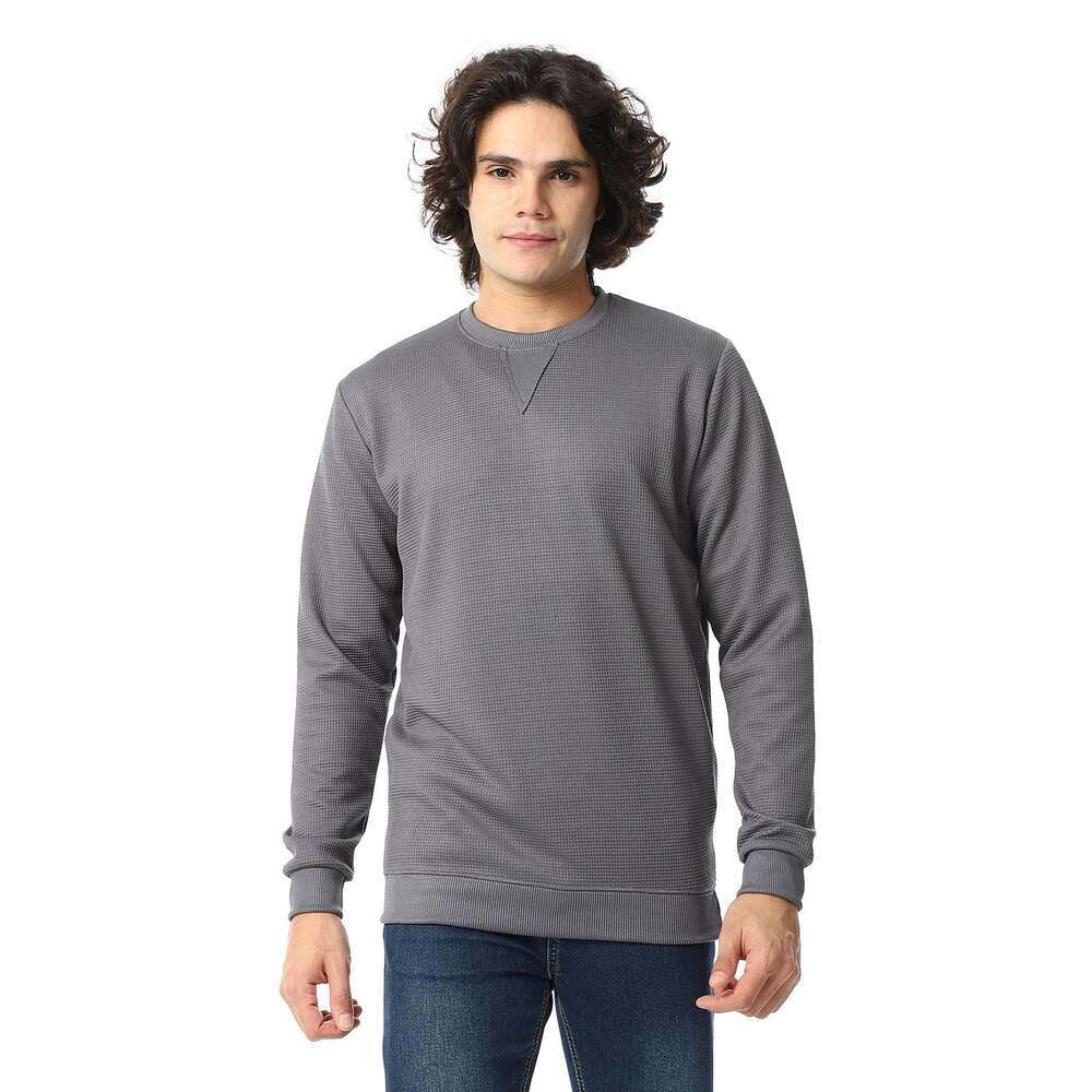 Blazer Winter Men's Woven Neck Round Cotton 100