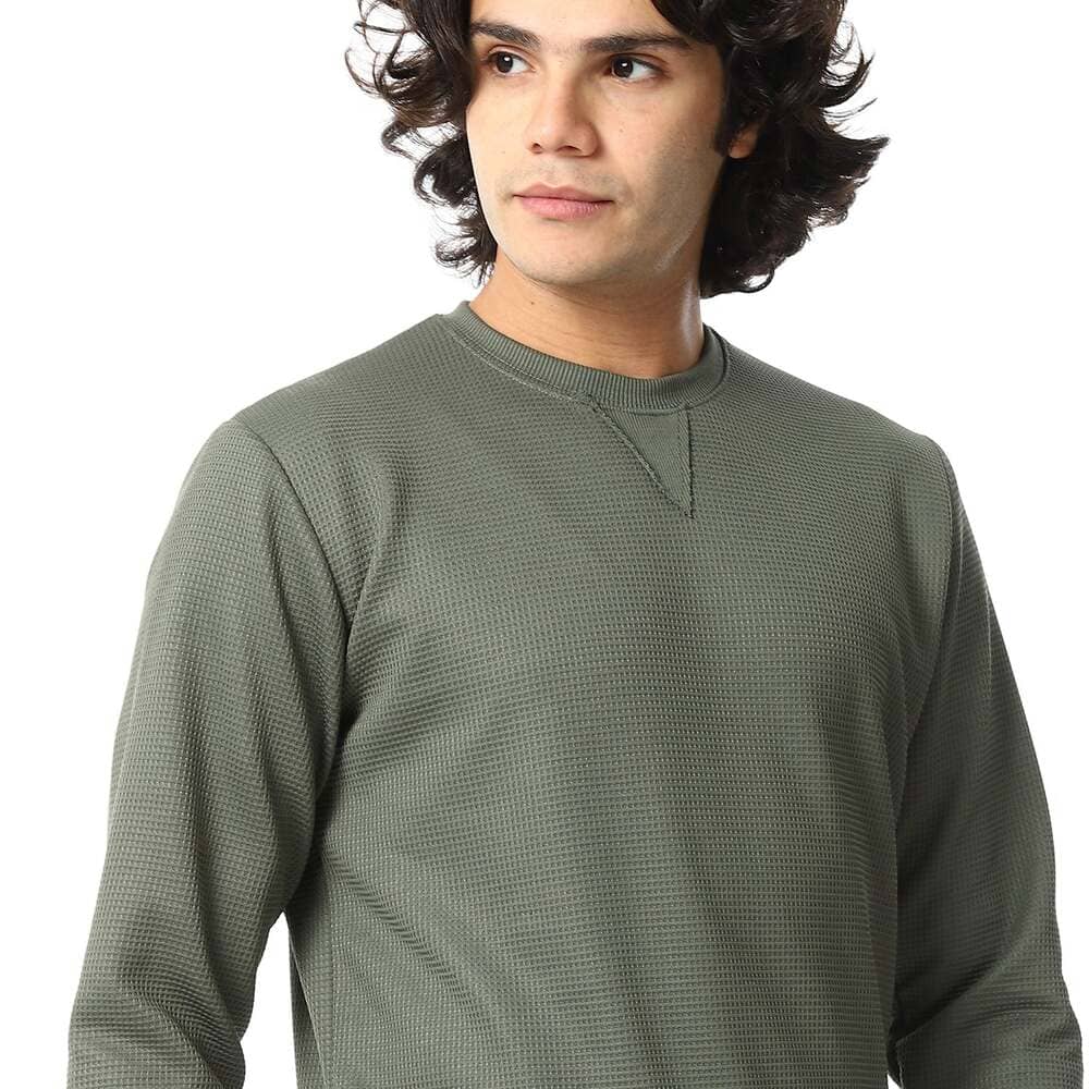 Blazer Winter Men's Woven Neck Round Cotton 100