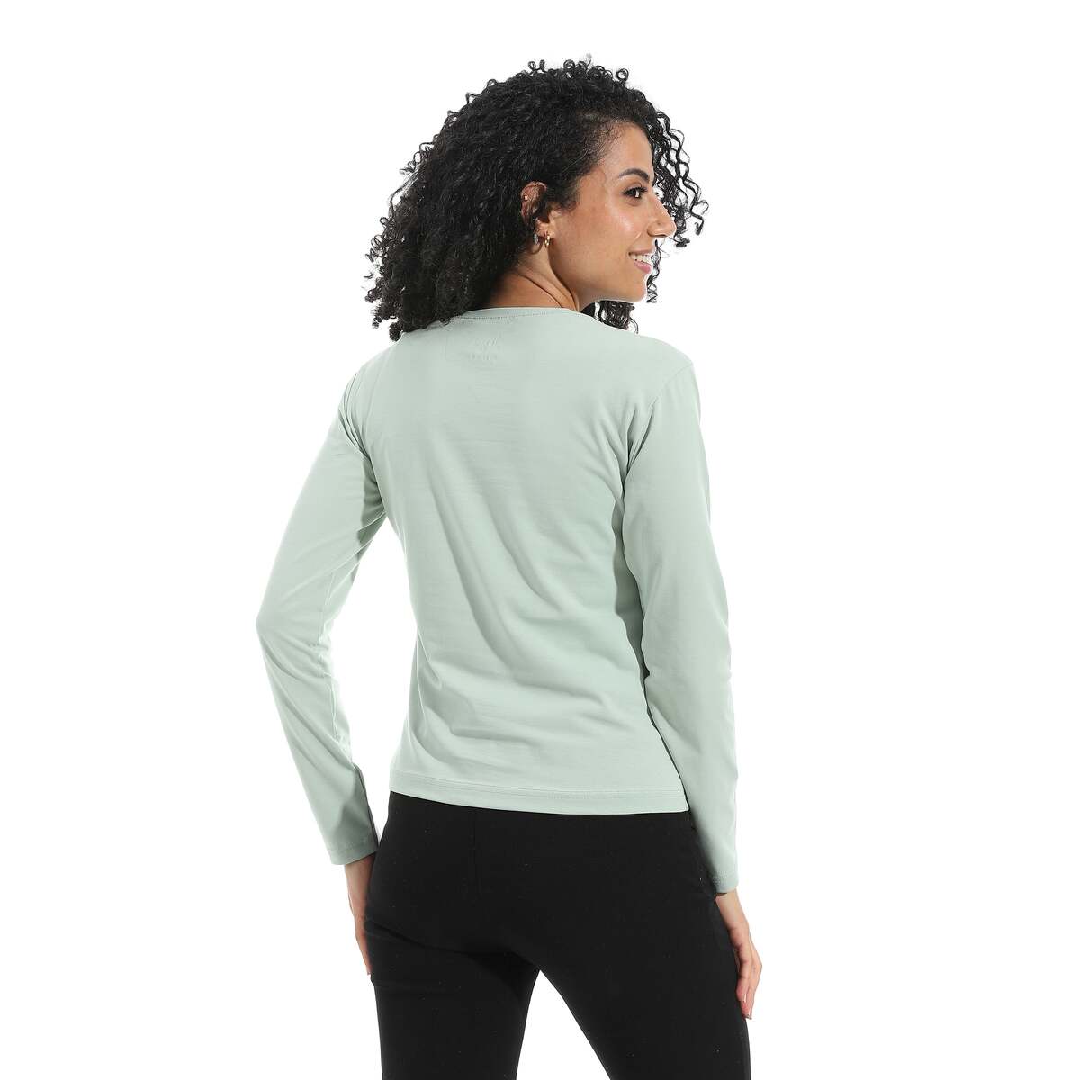 Blouse Women's With Sleeves From Lycra Neck Device Colors