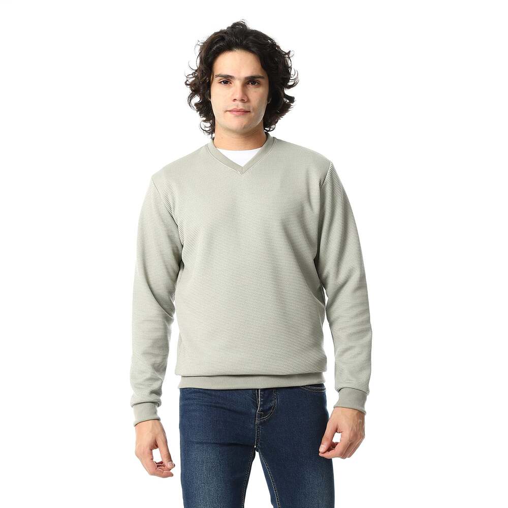 Blazer Winter Men's Woven Neckline On Shape Letter V Cotton 100