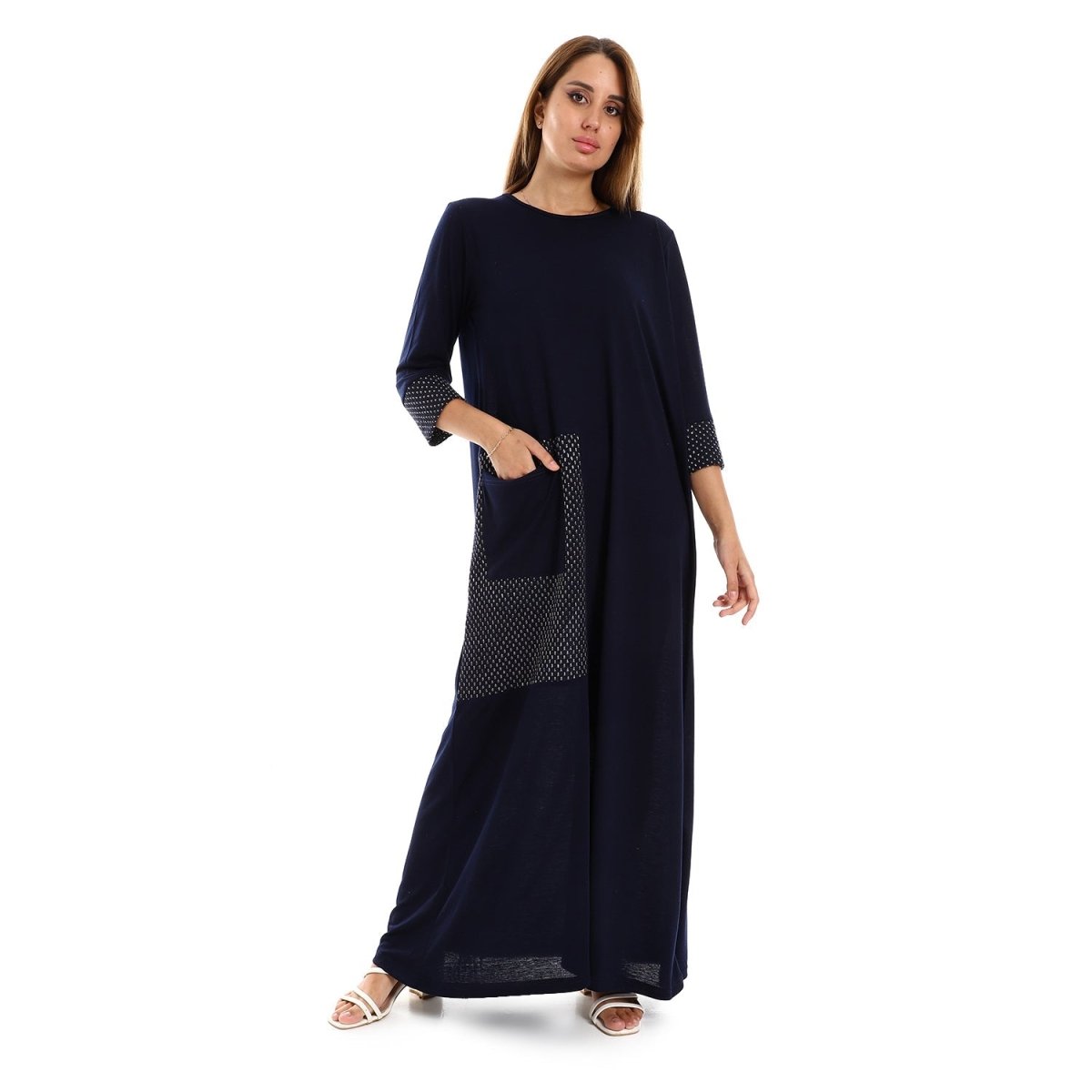 Dress Kady Women's With Sleeves Three