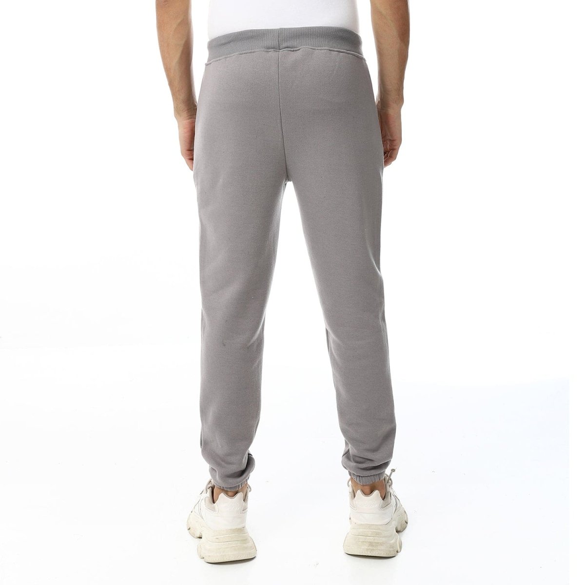 Pants Sport Comfortable Plain Waist Elastic