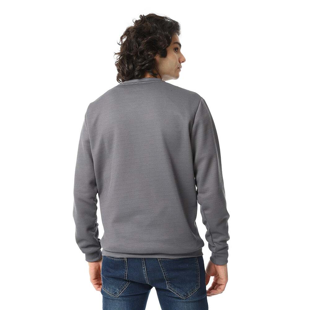 Blazer Winter Men's Woven Neckline On Shape Letter V Cotton 100