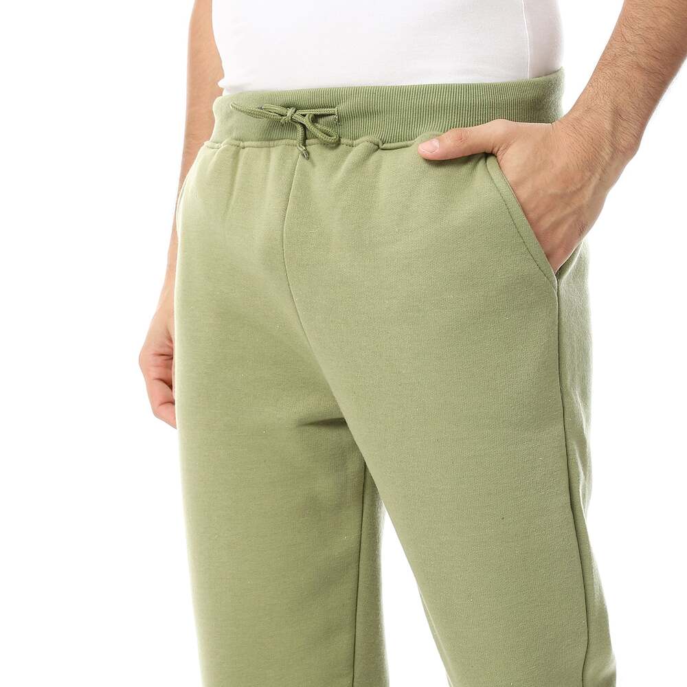 Pants Sport Comfortable Plain Waist Elastic