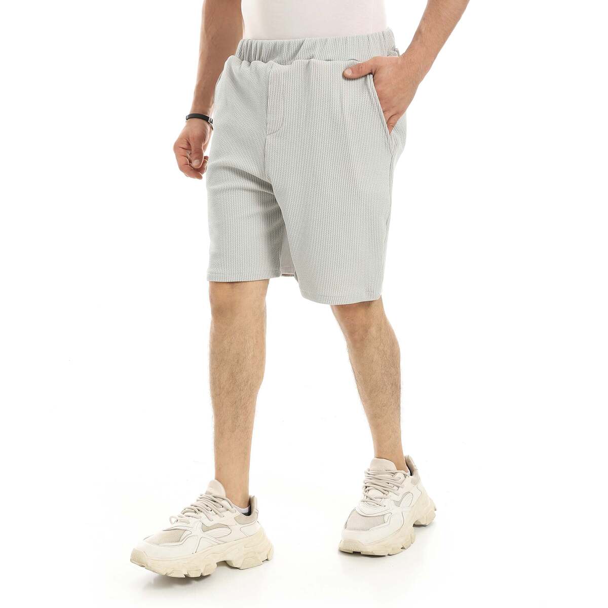 Shorts Summer Milton For Men Fabric Cotton Polyester