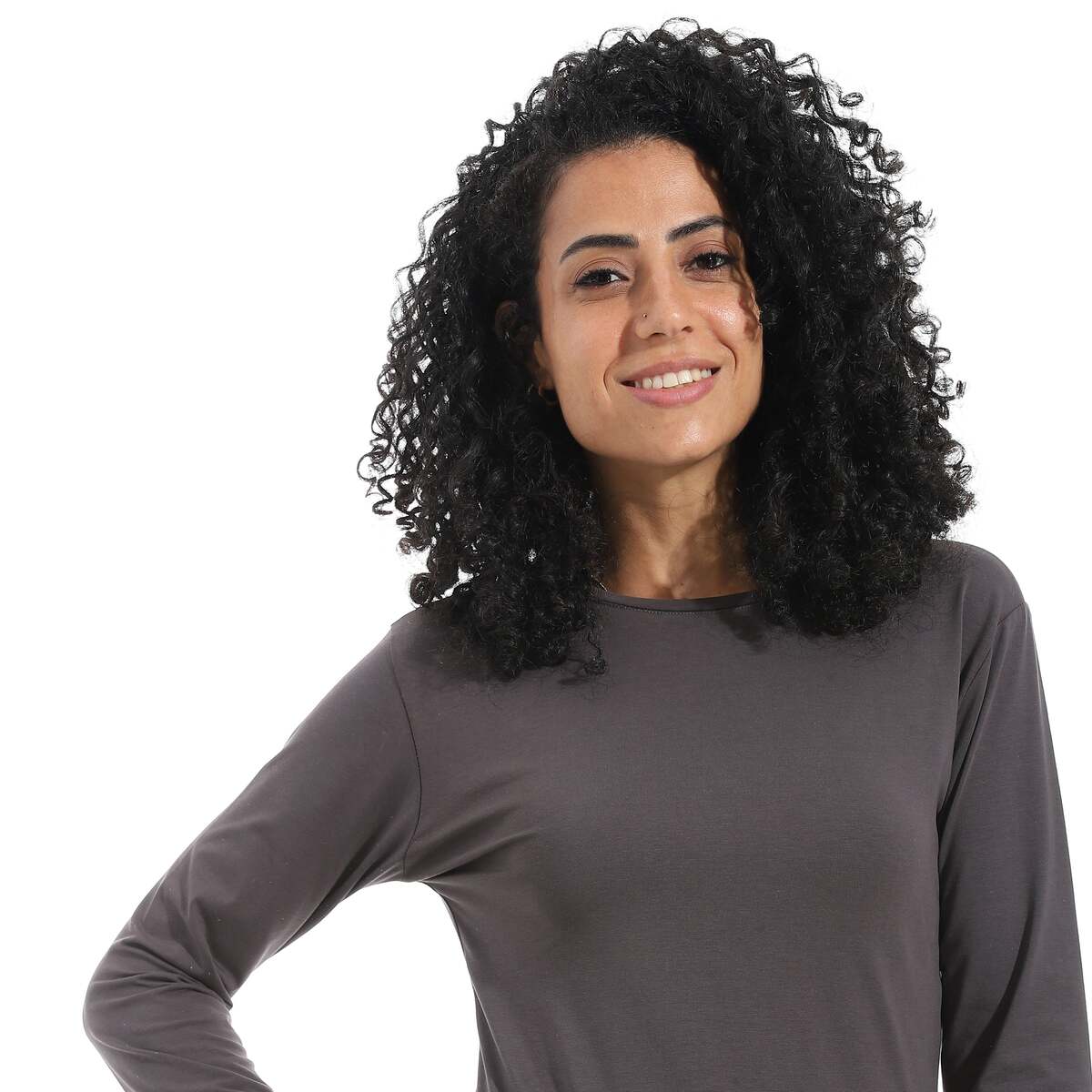 Blouse Women's With Sleeves From Lycra Neck Device Colors
