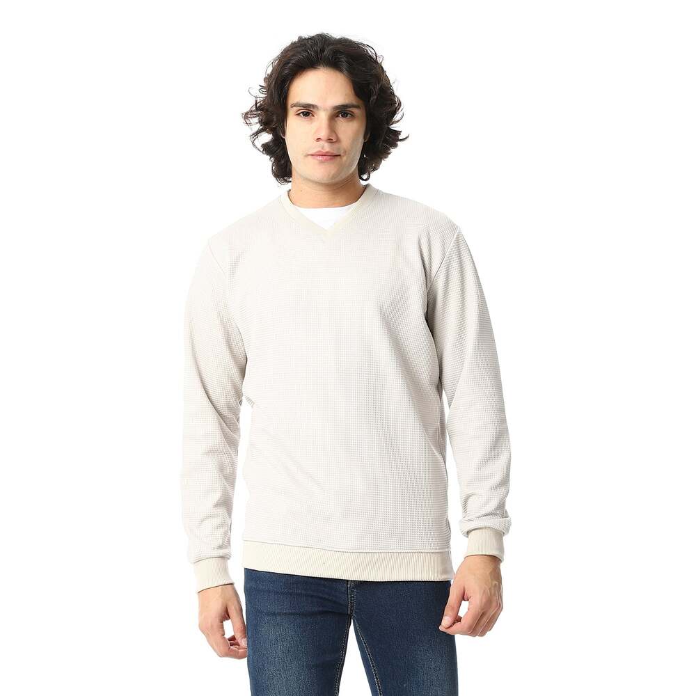 Blazer Winter Men's Woven Neckline On Shape Letter V Cotton 100