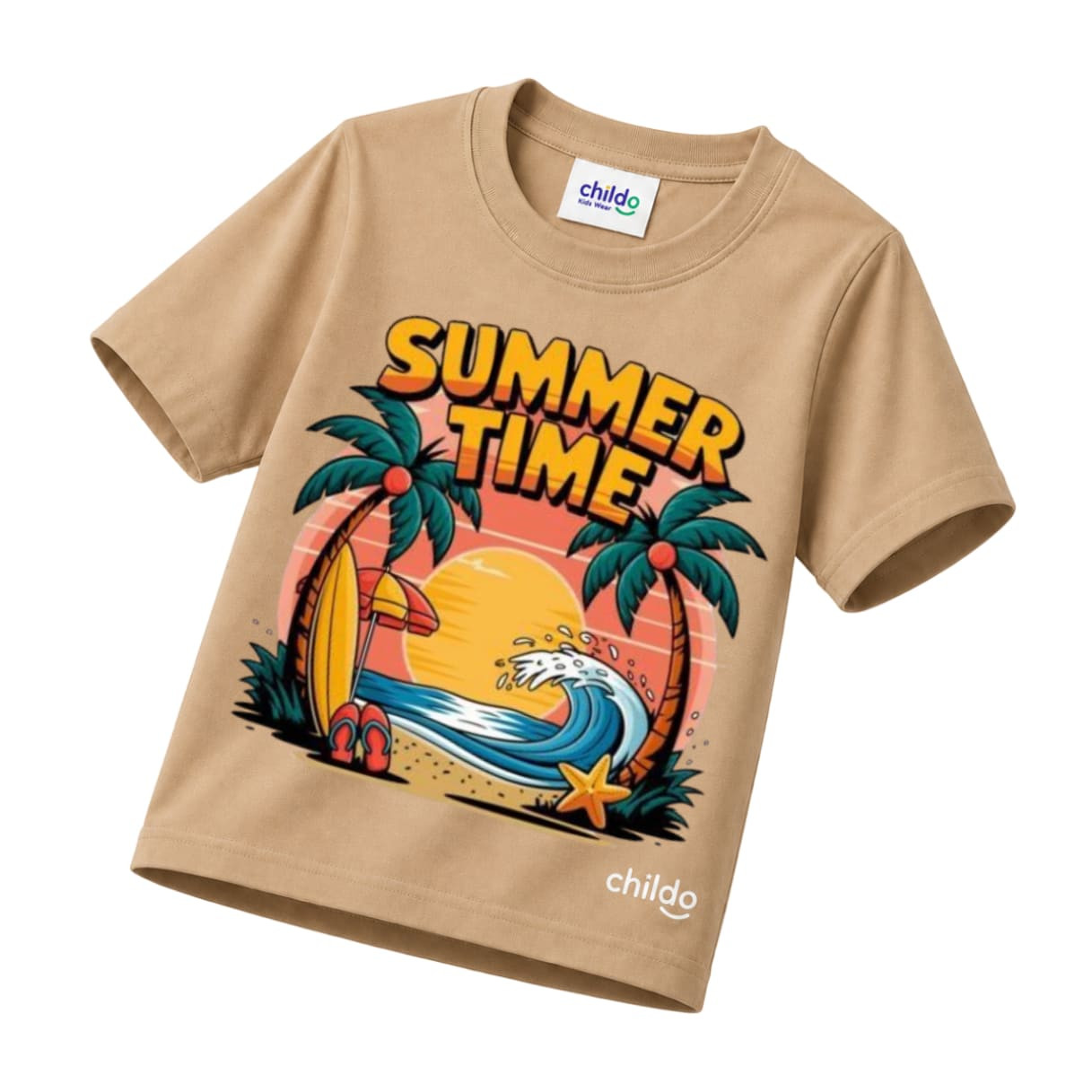 تيشيرت صيفي أولادي Summer Time