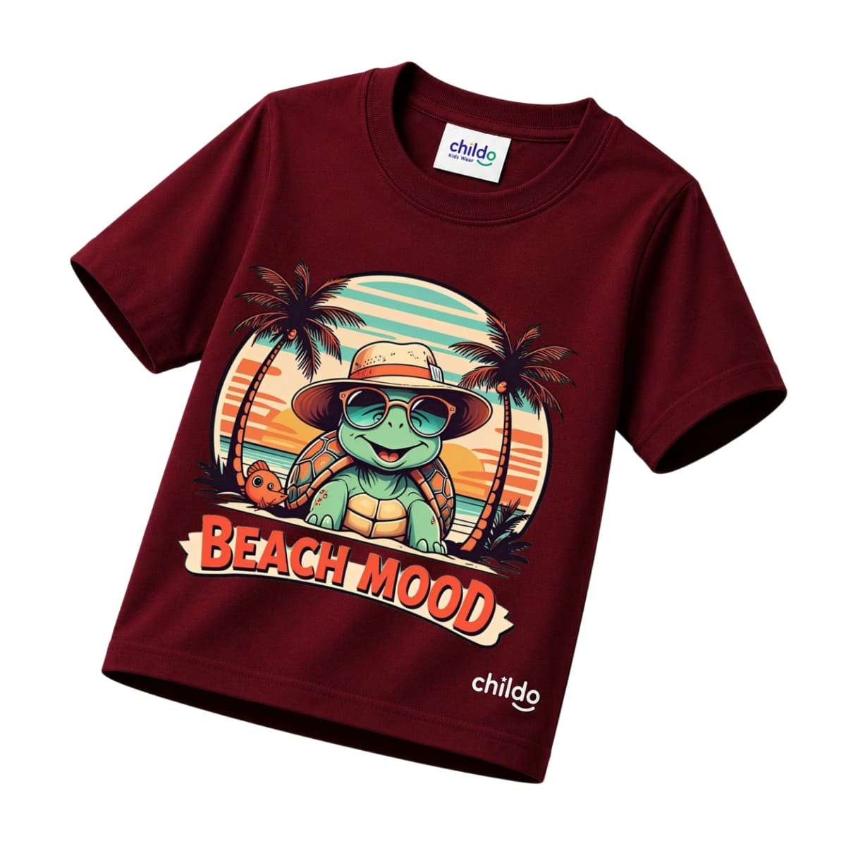 T-Shirt Summer Boys Beach Mood