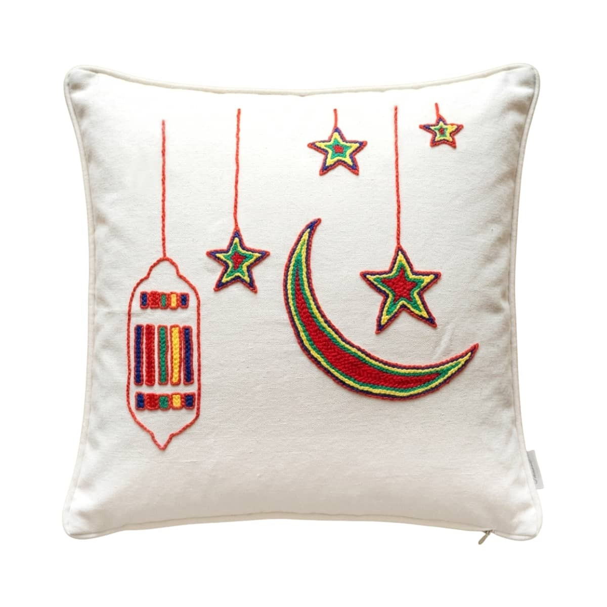 Set Bedspread Cushion Crescent Ramadan Linen