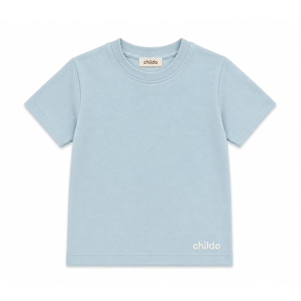 T-Shirt Summer Boys Plain Colors Multi
