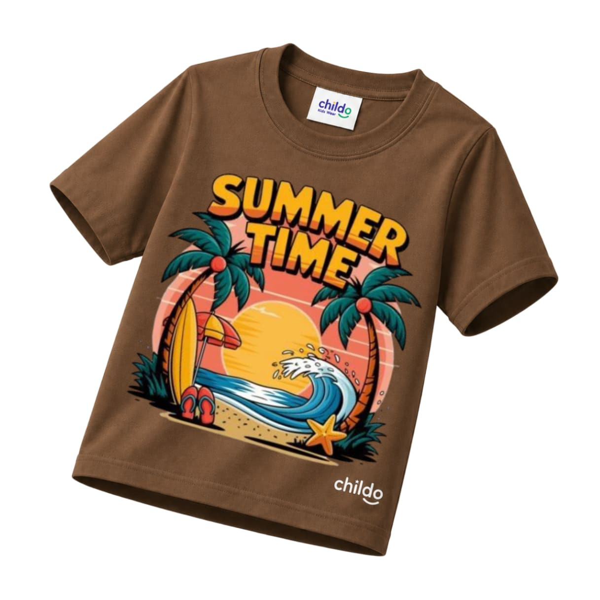 تيشيرت صيفي أولادي Summer Time