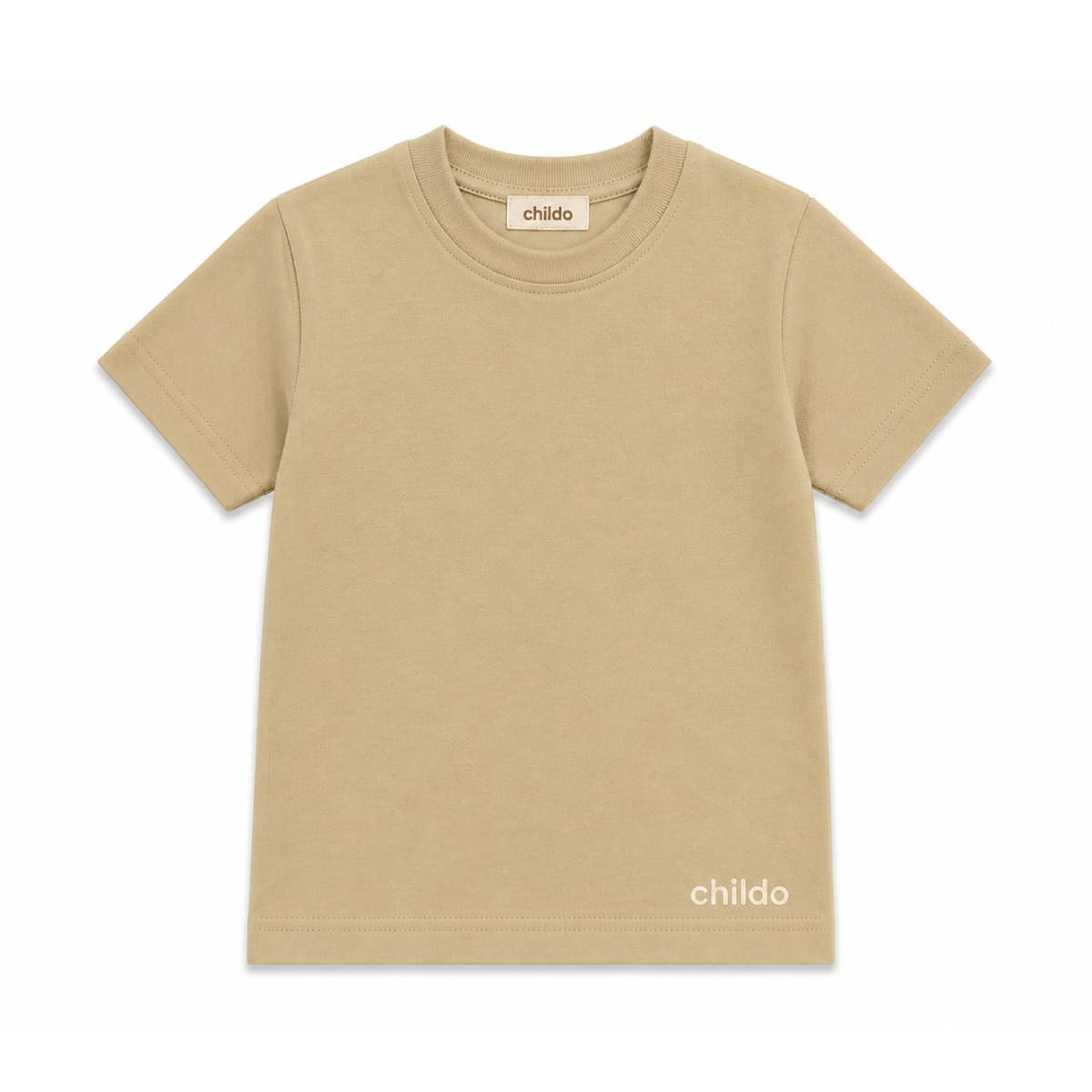 T-Shirt Summer Boys Plain Colors Multi