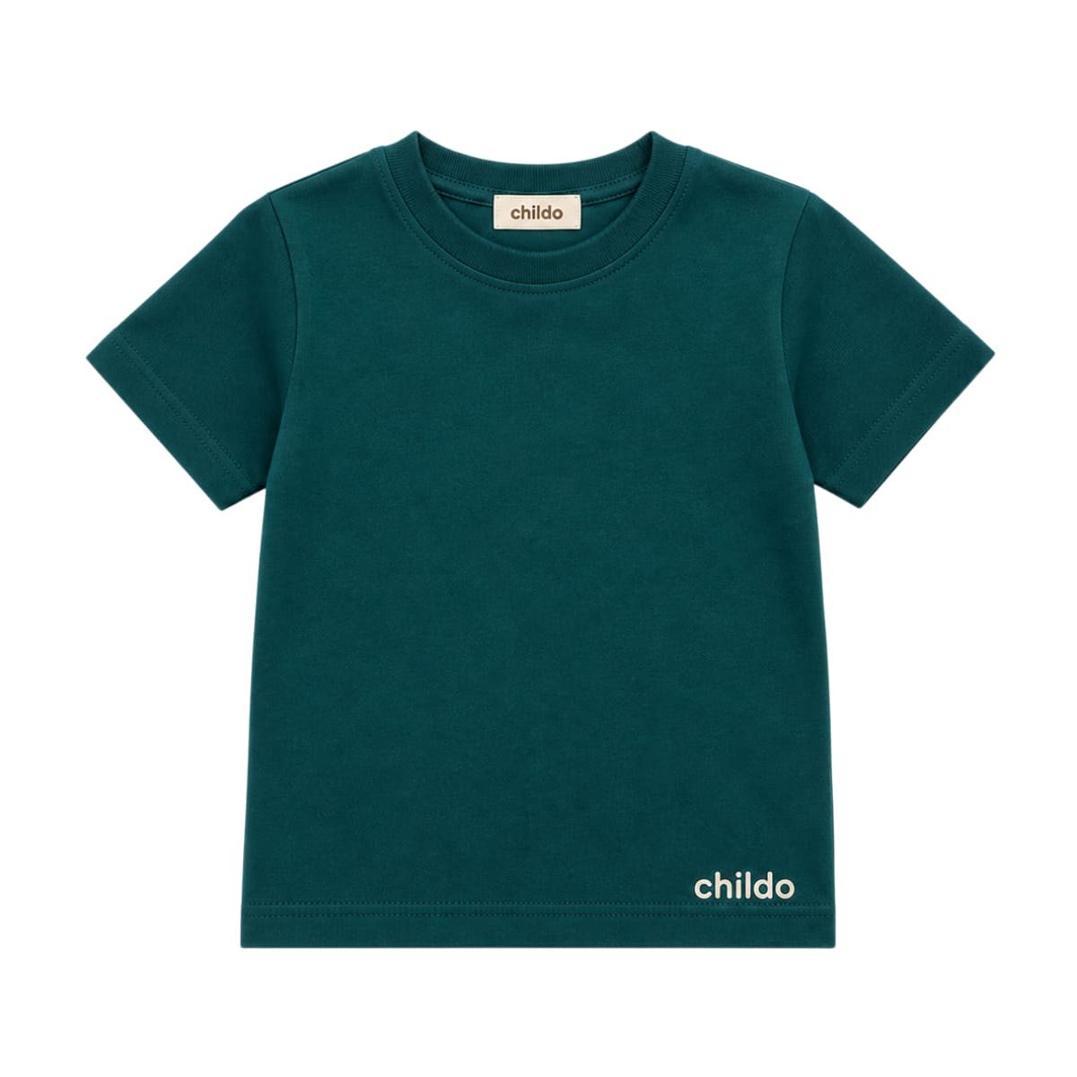T-Shirt Summer Boys Plain Colors Multi